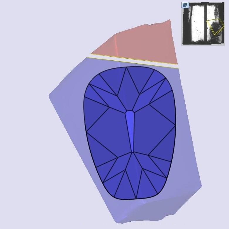 3.01ct | F/VVS2 Tapered Cushion Shape Old Mine Cut Lab Diamond (IGI)