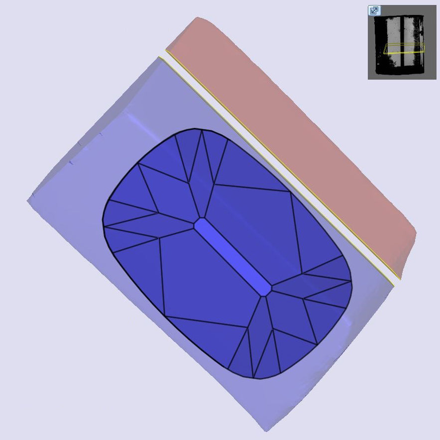 2.18ct | F/VS1 Cushion Shape Old Mine Cut Lab Diamond (IGI)