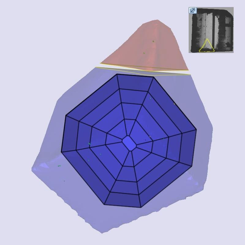 1.61ct | E/VVS2 Asscher Shape Step Cut Lab Diamond (IGI)