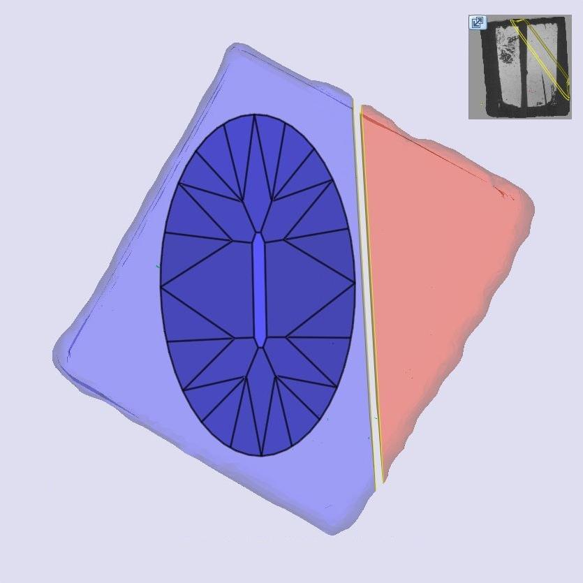 2.85ct | L/VS1 Oval Shape Old Mine Cut Lab Diamond (IGI)-LITHOS Diamond