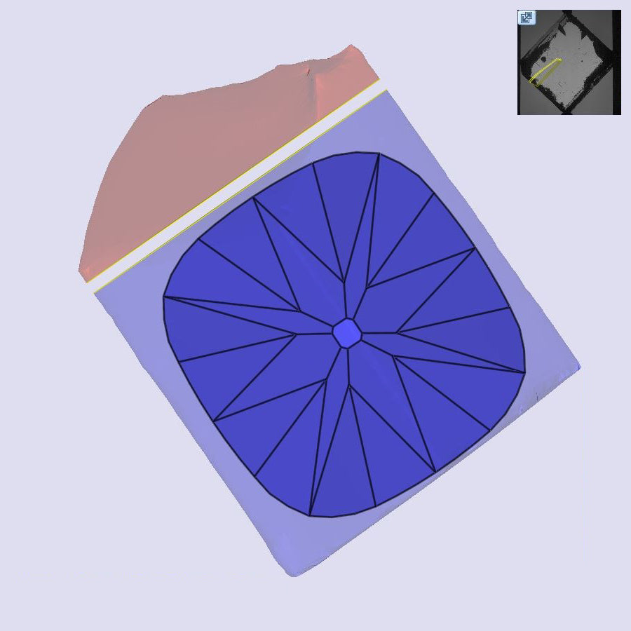 6.23ct | G/VVS2 Cushion Shape Old Mine Cut Lab Diamond (IGI)