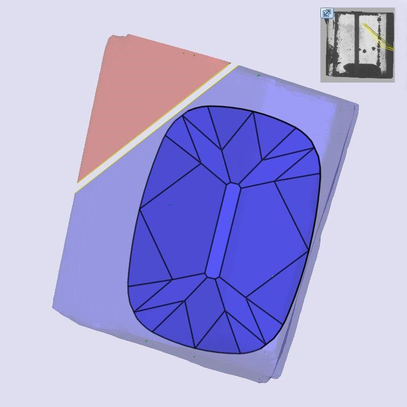 3.01ct | I/VVS2 Cushion Shape Old Mine Cut Lab Diamond (IGI)-LITHOS Diamond