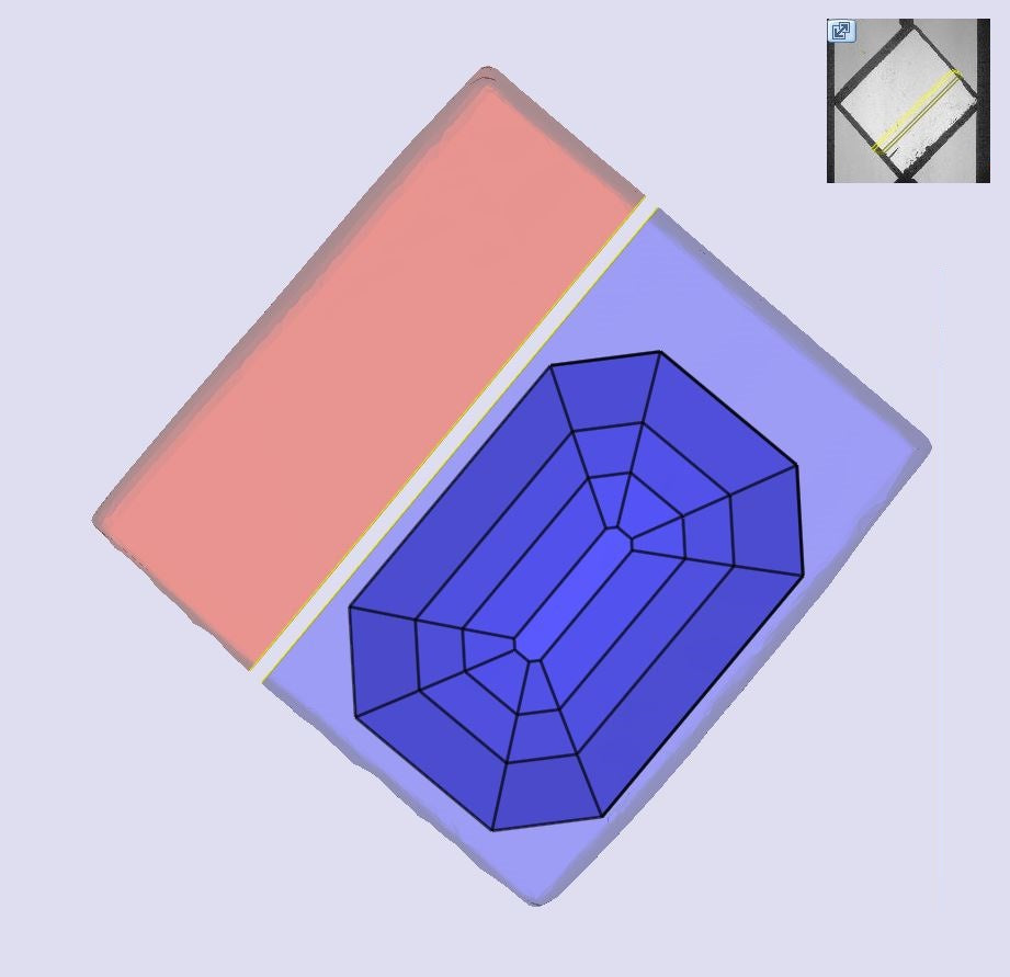 4.50ct | H/VS1 Octagon Shape Step Cut Lab Diamond (IGI)