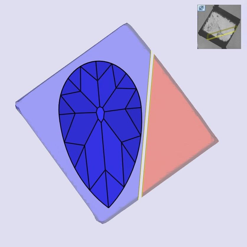 4.58ct | F/VS2 Pear Shape Old Mine Cut Lab Diamond (IGI)