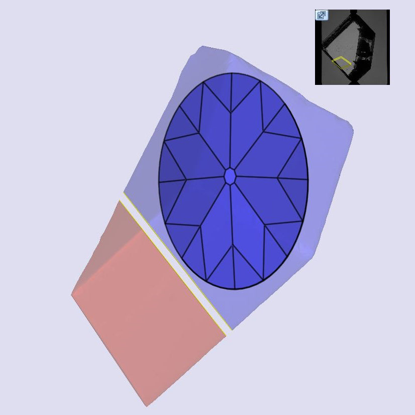 3.04ct | E/VVS2 Oval Shape Old Mine Cut Lab Diamond (IGI)