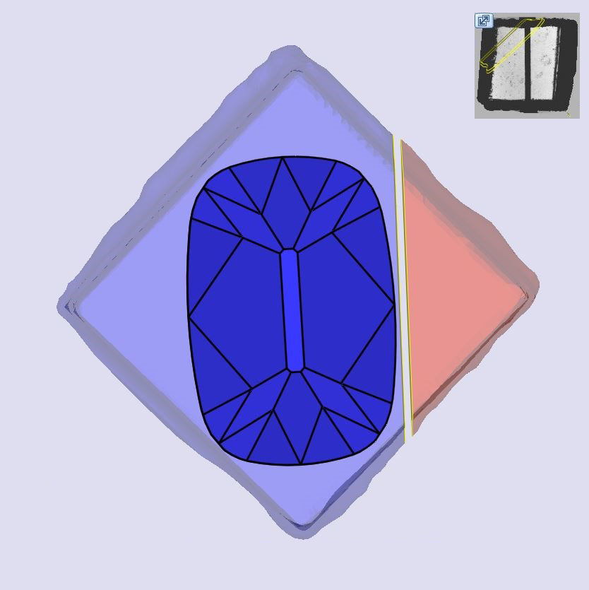 3.70ct | I/VVS2 Cushion Shape Old Mine Cut Lab Diamond (IGI)