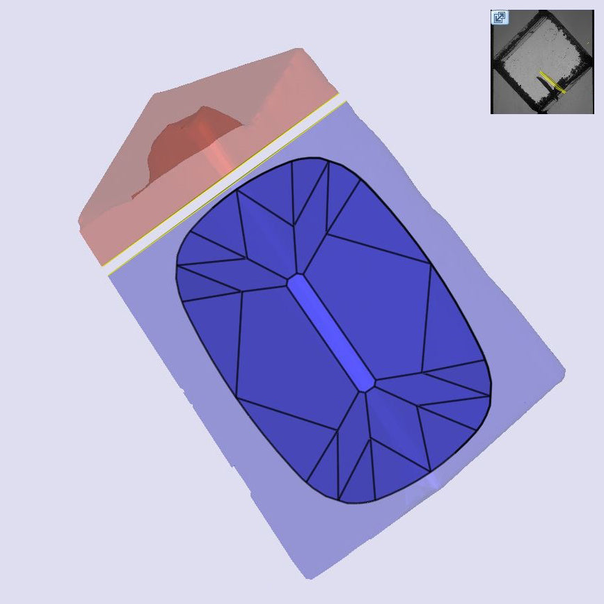 4.27ct | F/VS2 Cushion Shape Old Mine Cut Lab Diamond (IGI)