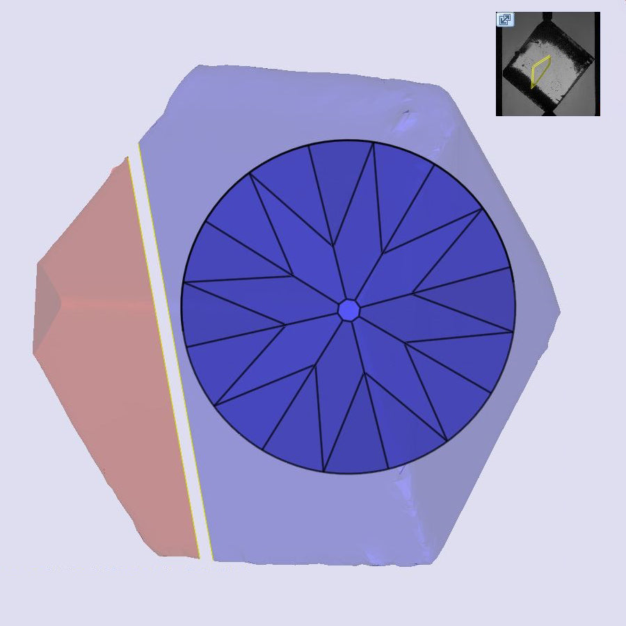 3.13ct | E/VVS2 Round Shape Old European Cut Lab Diamond (IGI)