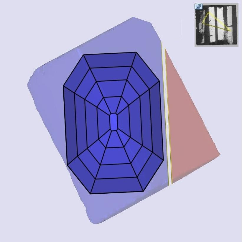 3.89ct | G/VS1 Antique Octagon Shape Step Cut Lab Diamond (IGI)