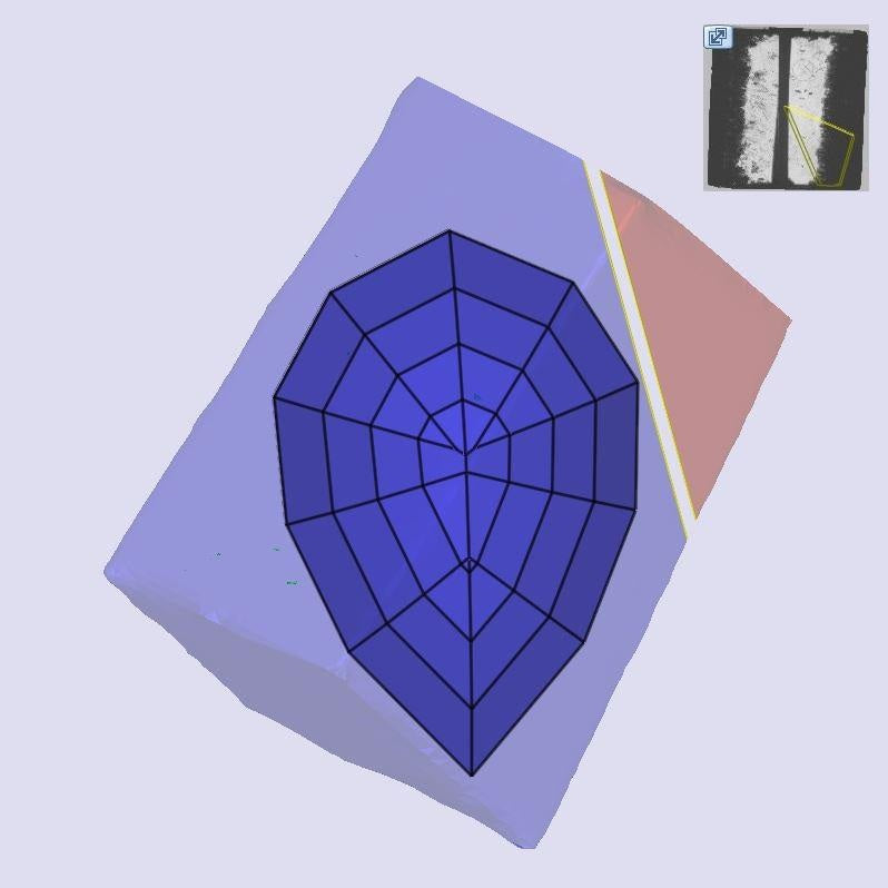 2.02ct | G/VS1 Pear Shape Step Cut Lab Diamond (IGI)