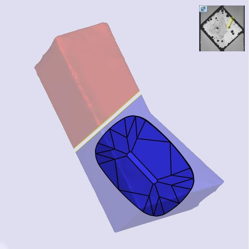 2.54ct | D/VVS2 Cushion Shape Old Mine Cut Lab Diamond (IGI)