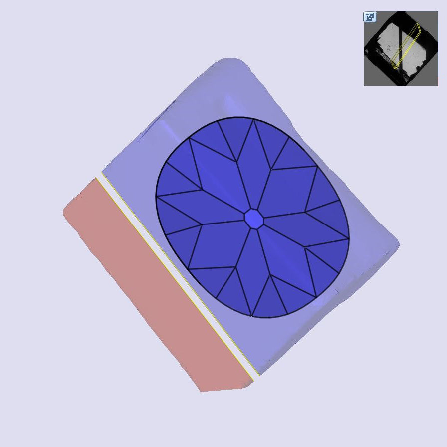 3.24ct | S-T/VVS2 Champagne Cushion Shape Old Mine Cut Lab Diamond (IGI)-LITHOS Diamond