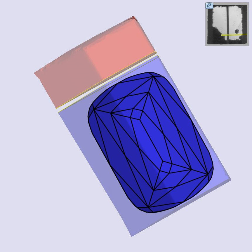 3.18ct | E/VS1 Cushion Shape Lattice Cut Lab Diamond (IGI)