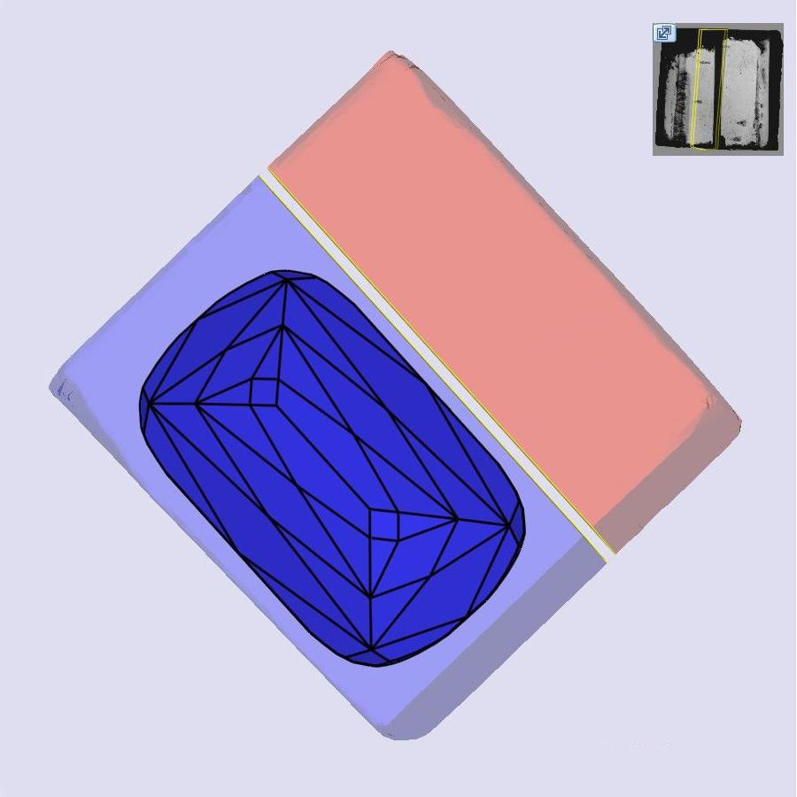 2.83ct | E/VS2 Cushion Lattice Cut Lab Diamond (IGI)
