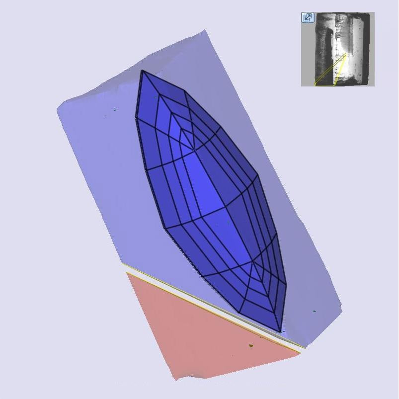 1.14ct | E/VS1 Marquise Shape Step Cut Lab Diamond (IGI)