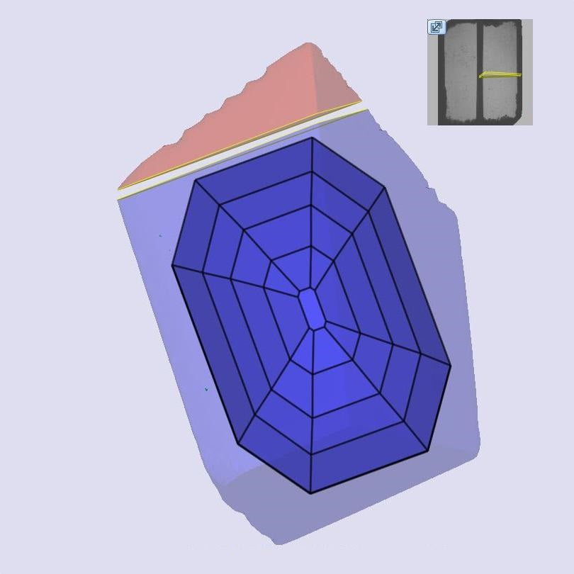 1.41ct | E/VS1 Octagon Shape Step Cut Lab Diamond (IGI)