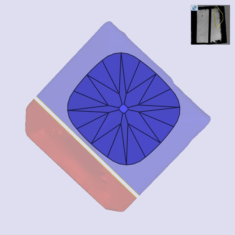2.24ct | M/VVS2 Cushion Shape Old Mine Cut Lab Diamond (IGI)