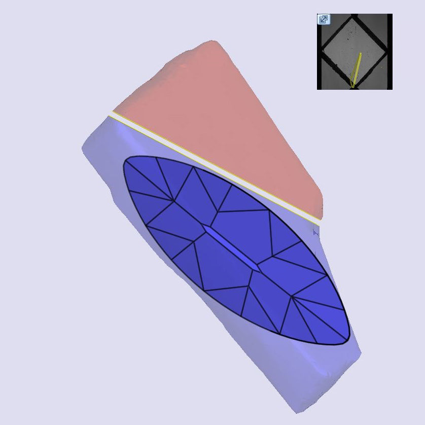 3.01ct | G/VS1 Oval Shape Old Mine Cut Lab Diamond (IGI)