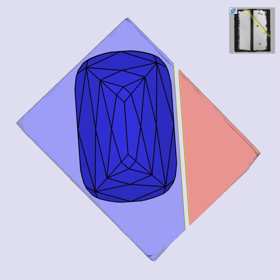 4.71ct | F/VS1 Cushion Shape Lattice Cut Lab Diamond (IGI)