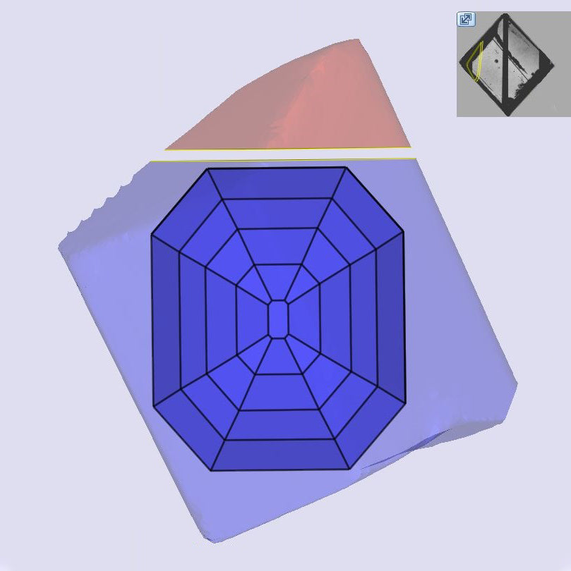 1.52ct | E/VS1 Octagon Shape Step Cut Lab Diamond (IGI)