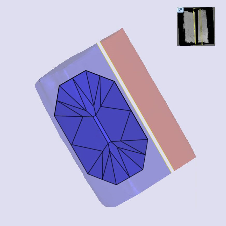3.08ct | K/VS1 Champagne Octagon Shape Old Mine Cut Lab Diamond (IGI)-LITHOS Diamond