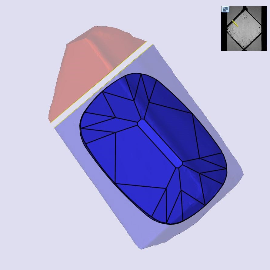 1.46ct | F/VVS2 Cushion Shape Old Mine Cut Lab Diamond (IGI)