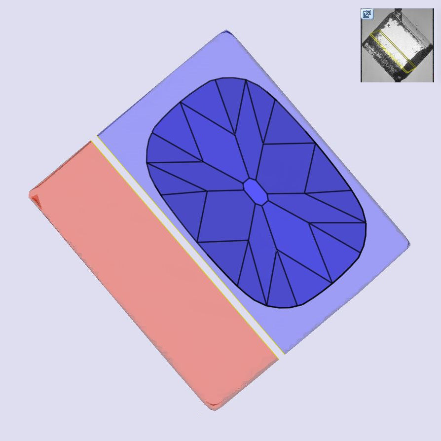 6.08ct | F/VVS2 Cushion Shape Old Mine Cut Lab Diamond (IGI)