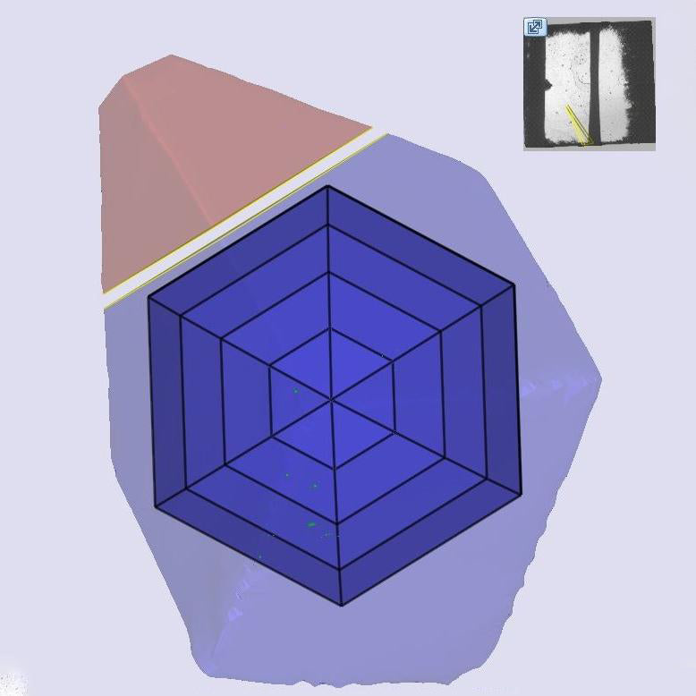 1.91ct | F/VVS2 Hexagon Shape Step Cut Lab Diamond (IGI)