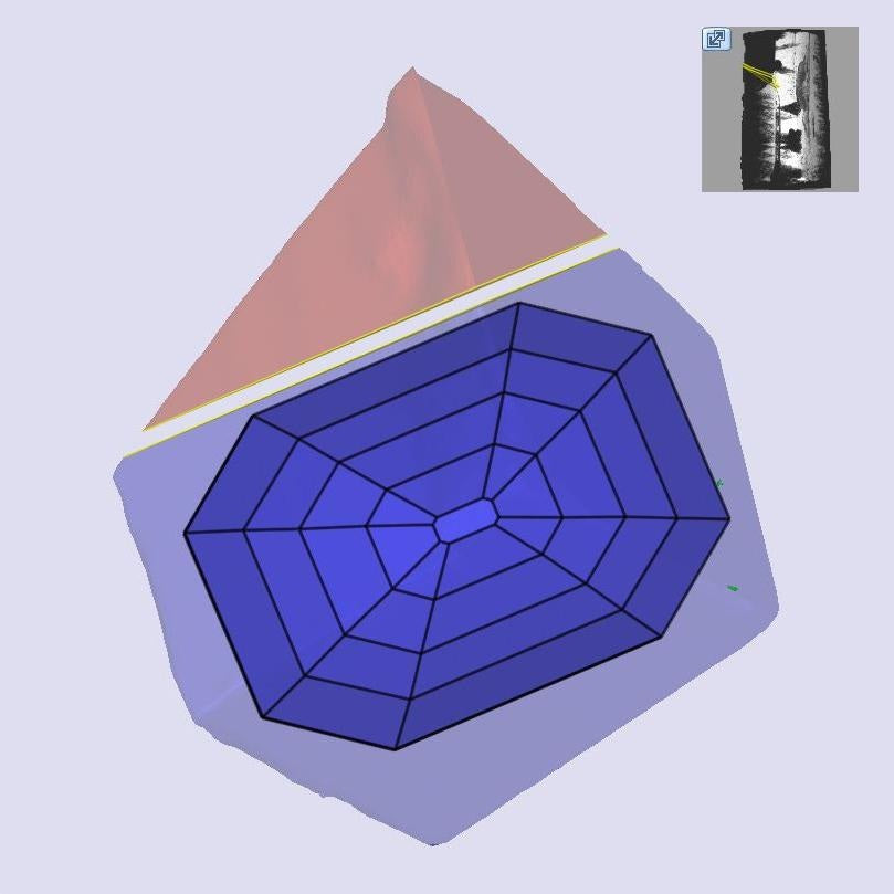 1.22ct | E/VS1 Octagon Shape Step Cut Lab Diamond (IGI)