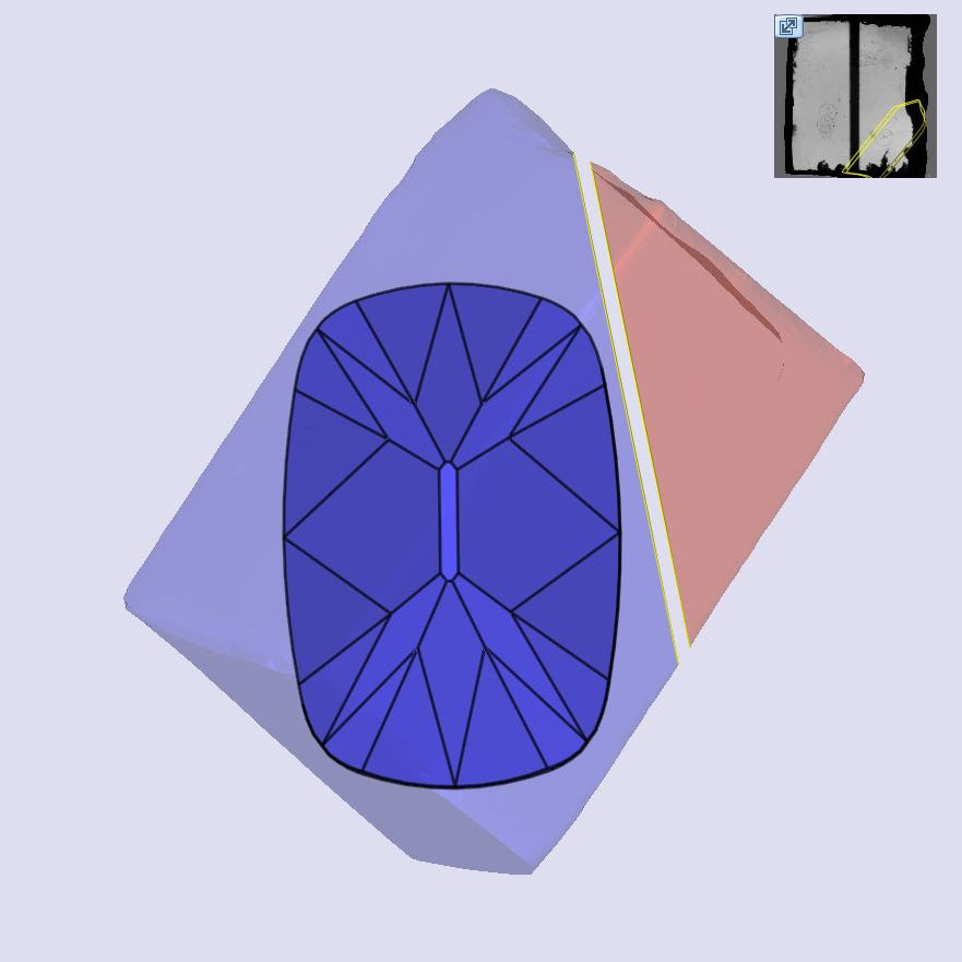 3.02ct | O-P/VS1 Champagne Cushion Shape Old Mine Cut Lab Diamond (IGI)-LITHOS Diamond