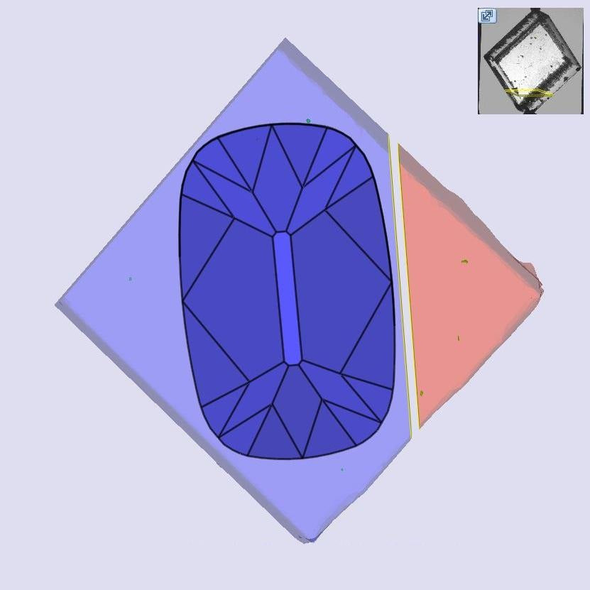 3.31ct | G/VVS2 Cushion Shape Old Mine Cut Lab Diamond (IGI)