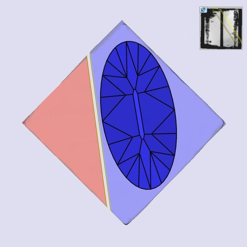 2.72ct | F/VS1 Oval Shape Old Mine Cut Lab Diamond (IGI)