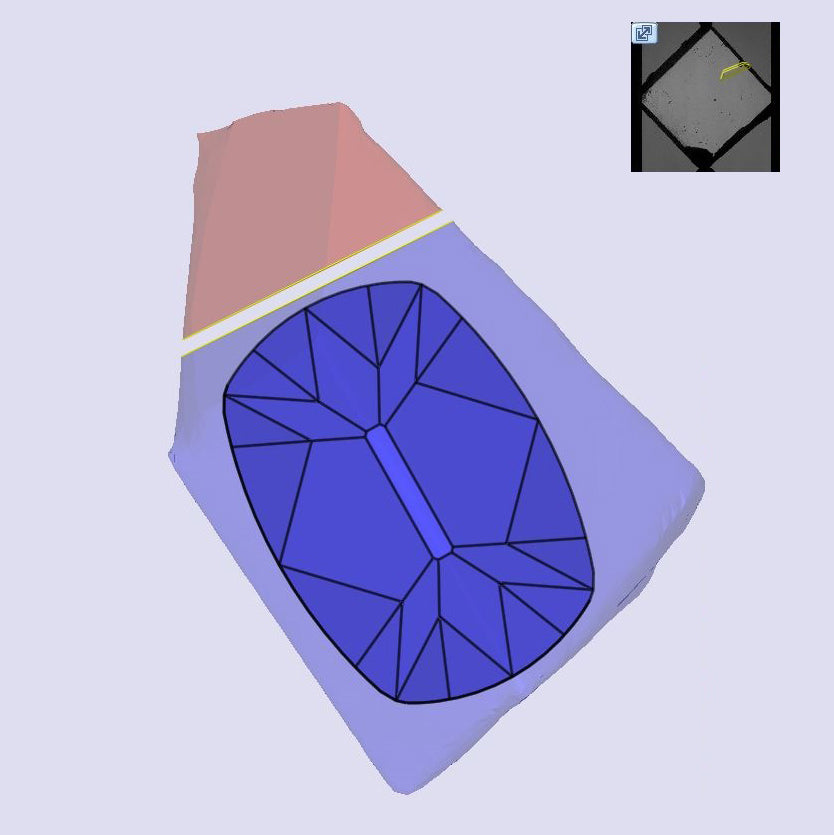 2.63ct | L/VS1 Champagne Cushion Shape Old Mine Cut Lab Diamond (IGI)-LITHOS Diamond