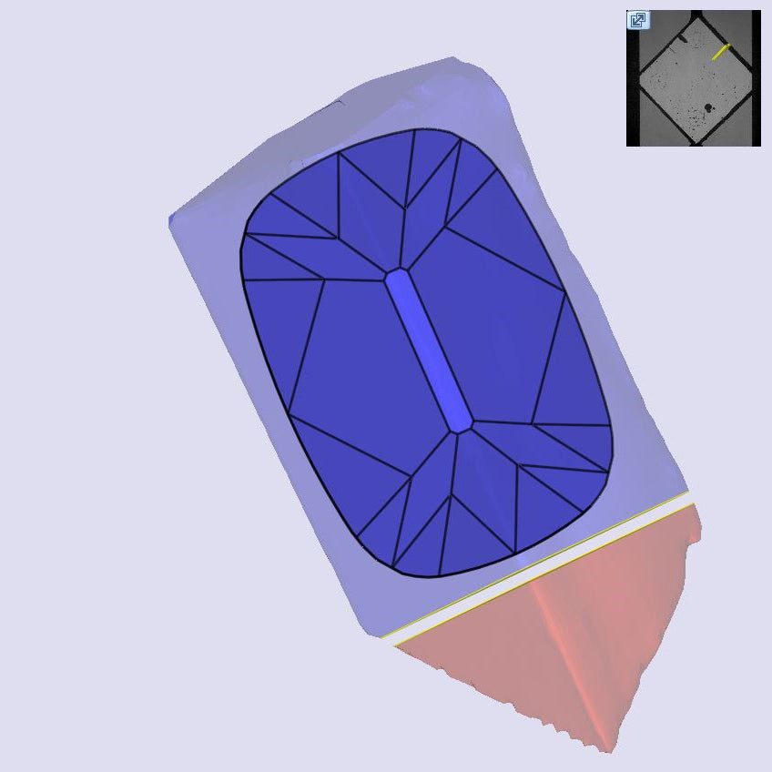1.51ct | F/VVS2 Cushion Shape Old Mine Cut Lab Diamond (IGI)