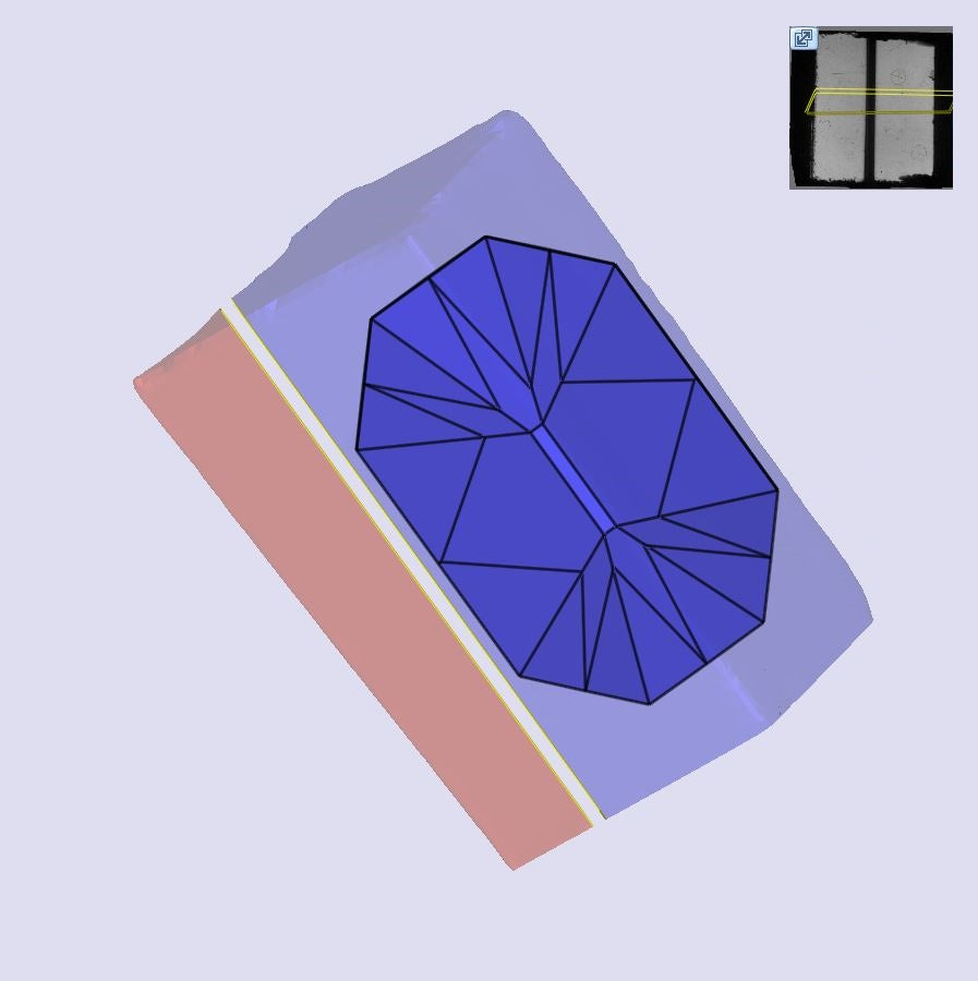 3.58ct | K/VVS2 Champagne Octagon Shape Old Mine Cut Lab Diamond (IGI)-LITHOS Diamond
