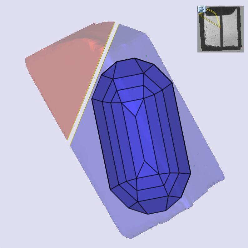2.71ct | I/VVS2 Octagon Shape Step Cut Lab Diamond (IGI)