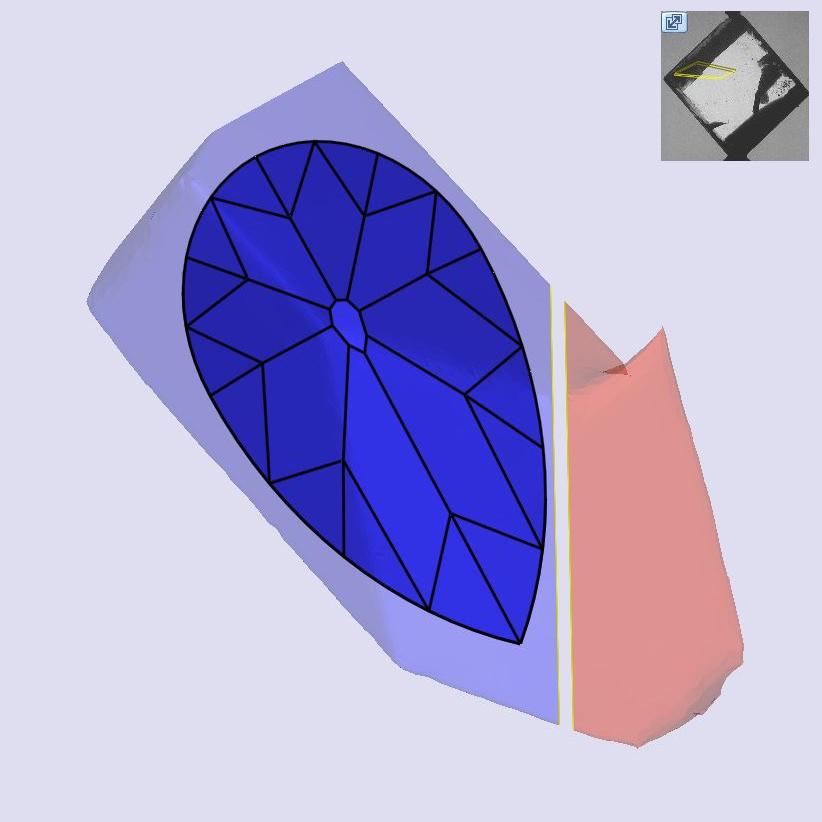 2.62ct | E/VVS2 Pear Shape Old Mine Cut Lab Diamond (IGI)