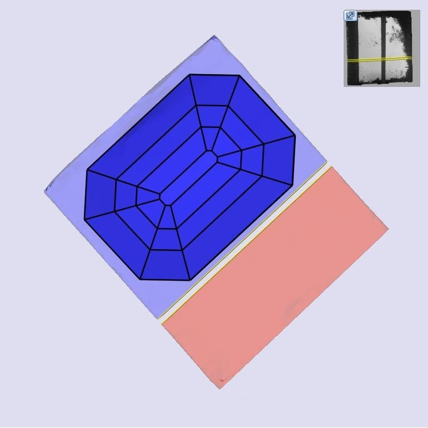 3.52ct | E/VS1 Antique Octagon Shape Step Cut Lab Diamond (IGI)