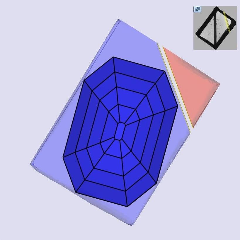 3.28ct | Fancy Brown/VS2 Octagon Shape Step Cut Lab Diamond (IGI)-LITHOS Diamond