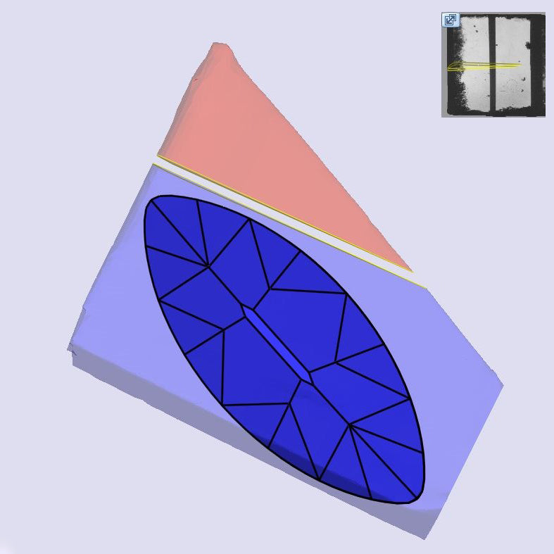 2.20ct | F/VS1 Oval Shape Old Mine Cut Lab Diamond (IGI)