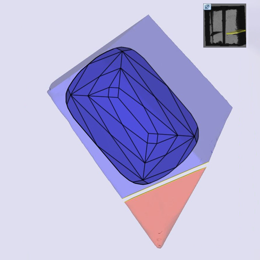 2.28ct | H/VS1 Cushion Shape Lattice Cut Lab Diamond (IGI)