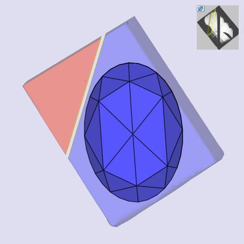 1.91ct | E/VS1 Oval Shape Rose Cut Lab Diamond (IGI)