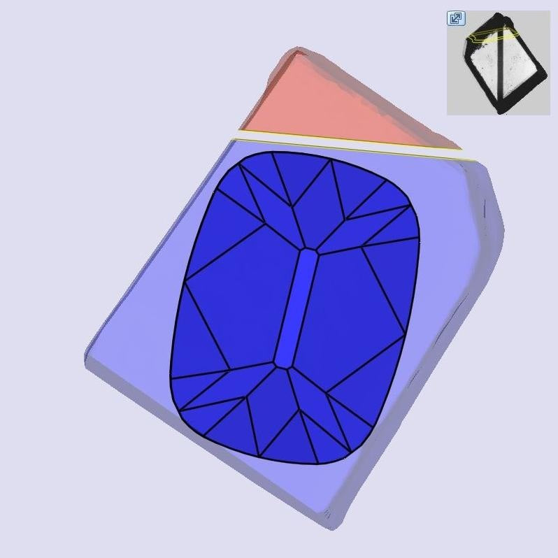 2.60ct | M/VS2 Cushion Shape Old Mine Cut Lab Diamond (IGI)-LITHOS Diamond