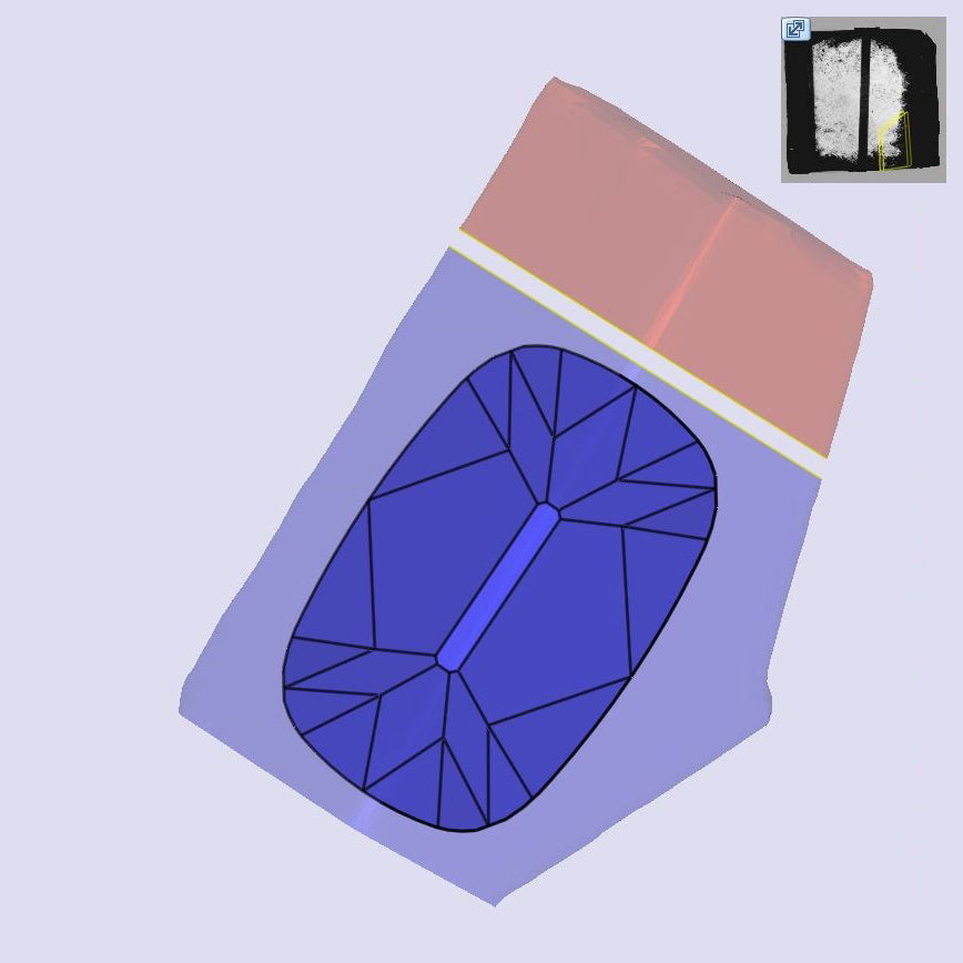 1.38ct | E/VS1 Cushion Shape Old Mine Cut Lab Diamond (IGI)