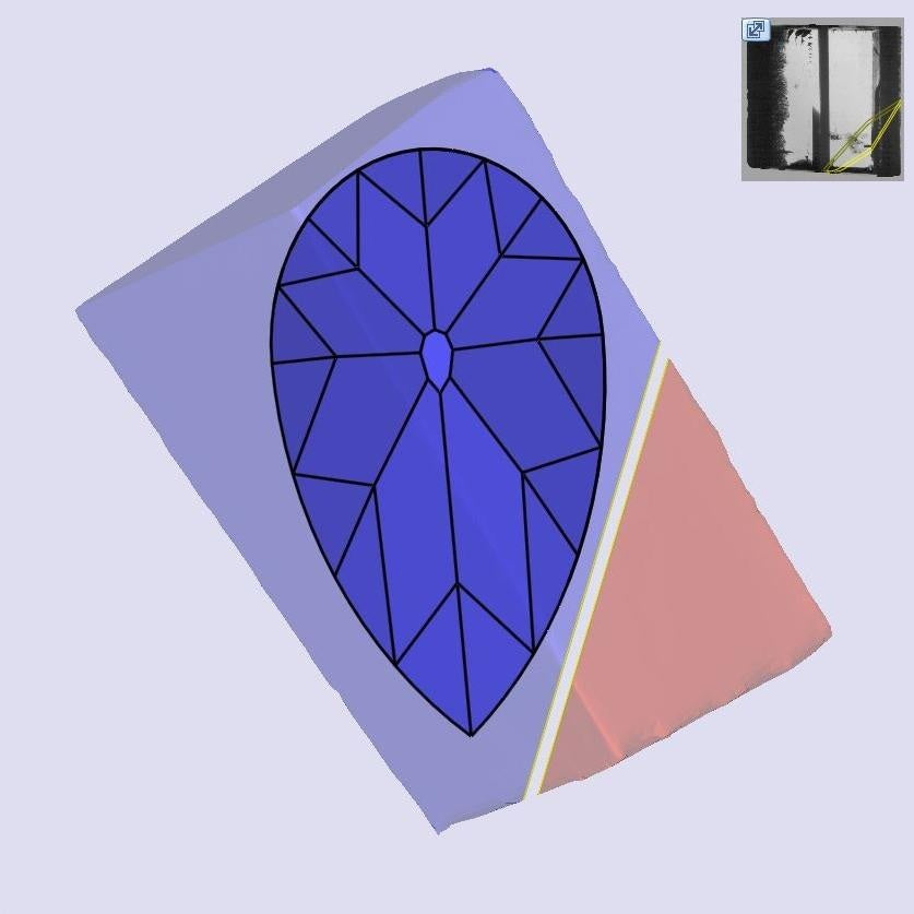 3.21ct | F/VS1 Pear Shape Old Mine Cut Lab Diamond (IGI)