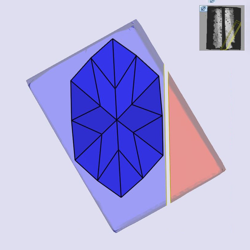 1.52ct | F/VS1 Hexagon Shape Brilliant Cut Lab Diamond (IGI)