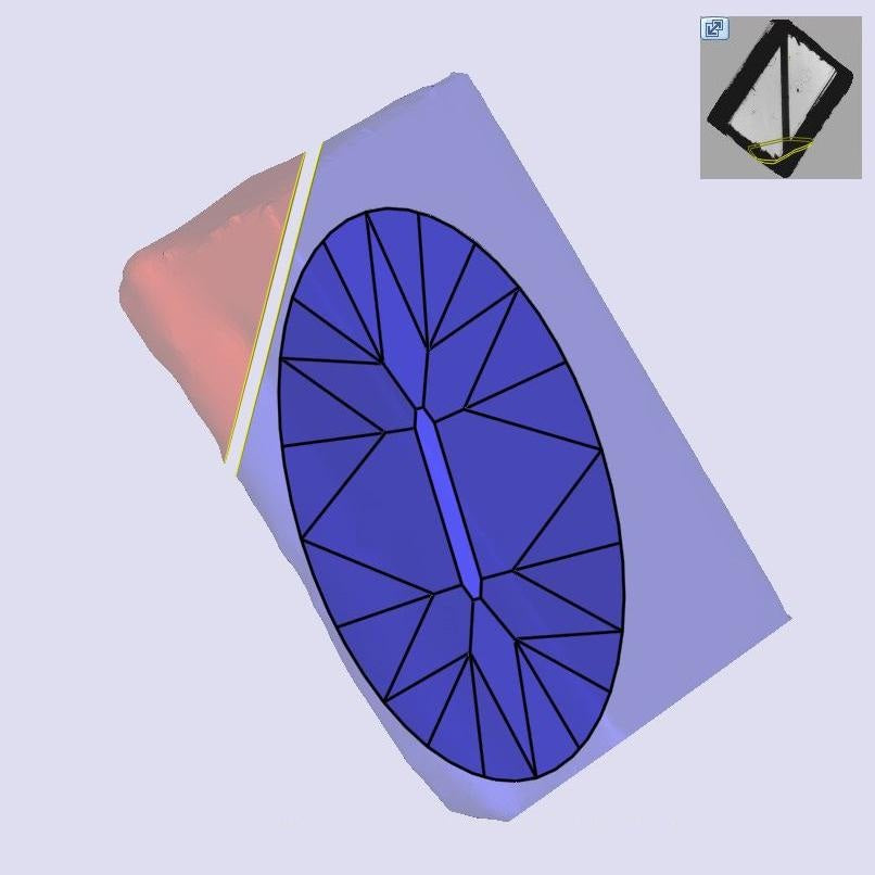 1.51ct | L/VS1 Oval Shape Old Mine Cut Lab Diamond (IGI)-LITHOS Diamond