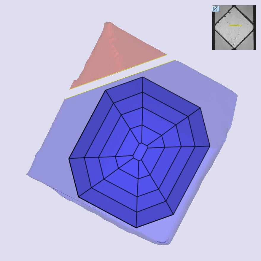 2.62ct | G/VS1 Octagon Shape Step Cut Lab Diamond (IGI)