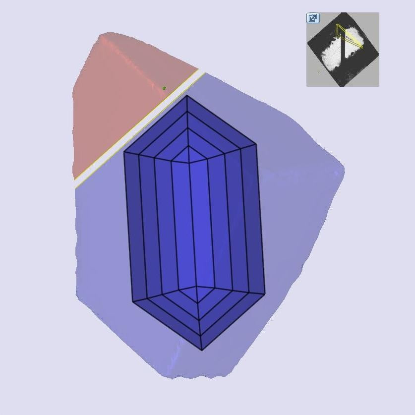2.52ct | E/VS1 Hexagon Shape Step Cut Lab Diamond (IGI)