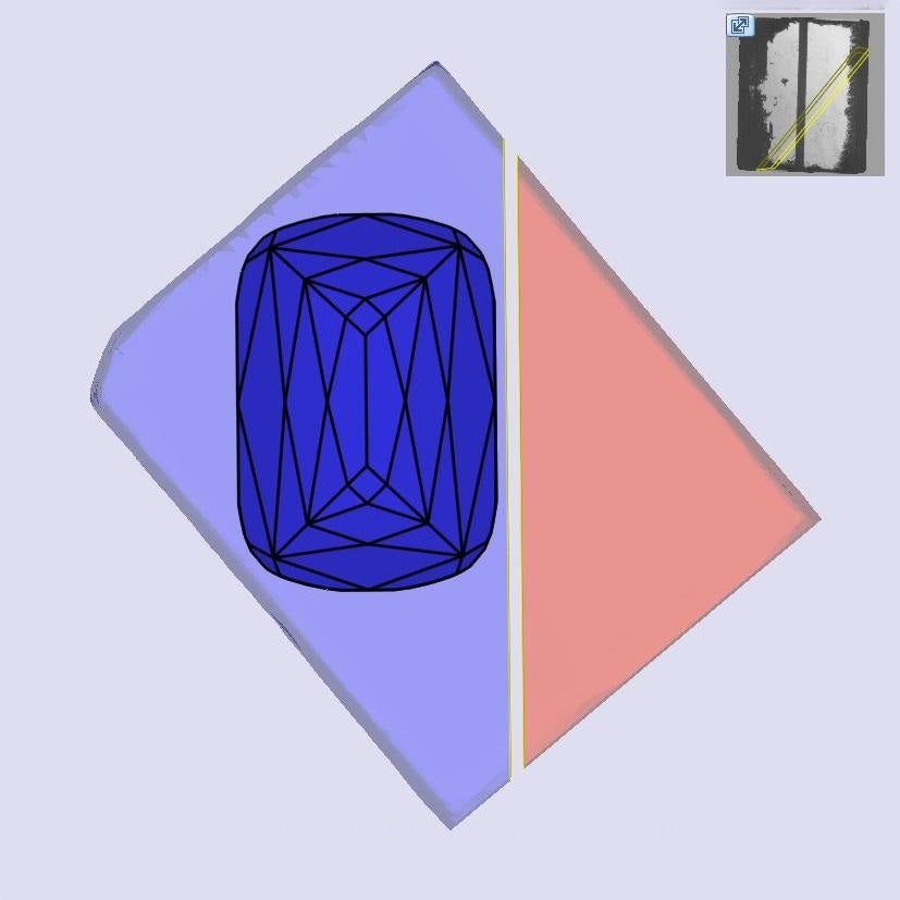 2.76ct | G/VS2 Cushion Shape Lattice Cut Lab Diamond (IGI)